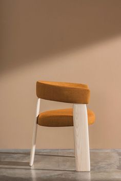 Orange Õru Chair by Andreu World Chair And Table, Chair Collection, Designer Bar Stools, Patricia Urquiola, Single Chair, Furniture Trends, Interior Design Magazine, Contract Furniture, Soft Seating