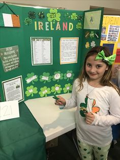 Ireland Culture Project, World Thinking Day Ireland, Ireland Activities, Culture Fair, Girl Scout Mom, Heritage School, Spelling Homework, Ireland Culture