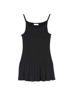 ONSKA designs citywear that brings joy to you as you explore life.- This pleated mini dress is made of comfortable spandex ribbed material - Features a bold, rich pleated skirt line that extends from the hip line- It is made in one size using elastic fabric and can be comfortably worn- It gives a lively look when worn alone - Designed to be used as a belt between the vegan leather labels on the back Summer Ribbed Elastane Dress, Pleated Mini Dress For Day Out, Mini Dress With Pleated Waist For Day Out, Ribbed Mini Length Dress, Spring Pleated Stretch Mini Dress, Black Mini Length Tennis Dress For Spring, Casual Fitted Mini Dress With Pleated Hem, Black Mini Tennis Dress For Spring, Casual Pleated Tennis Dress For Summer