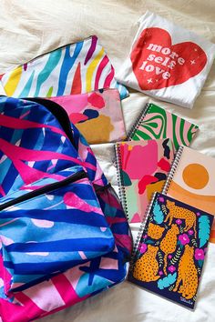 Keep track of your notes, schedules, and daily tasks with our eye-catching back to school essentials. 📸: Alexis Tolmie Affordable Unicorn Print Backpack For Back To School, Affordable Hello Kitty Print Backpack For Back To School, Multicolor Kawaii Backpack For Everyday Use, Kawaii Multicolor Bags For Back To School, Multicolor Unicorn Print Bag For Back To School, School Merch, Back To School Essentials, Daily Tasks