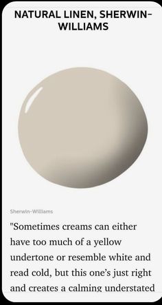 an advertisement with the words'sometimes creams can either have too much of a yellow undertone or resemble white and read code, but one's just right