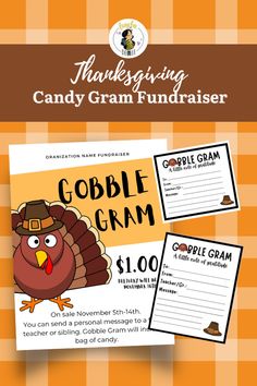 an image of thanksgiving candy gran fundraiser