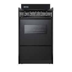 a black stove top oven with two burners and one door on the front, against a white background