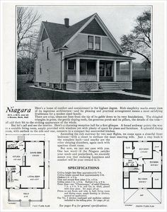 an old house is featured in the catalog