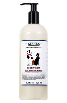 a bottle of kleen's cuddly - coat grooming rinse