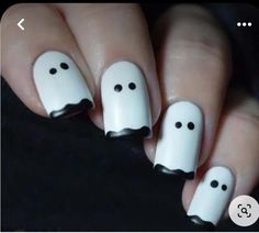 Halloween Nails Diy, Holloween Nails, Halloween Nails Easy, Cute Halloween Nails, Easy Diy Halloween, Halloween Nail Designs, Halloween Nail, Halloween Nail Art, Manicure Y Pedicure