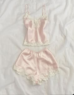 ⁺˚⋆୭🌸⋆⁺ Cute Pjs, Cute Sleepwear, Cute Pajama Sets, Cute Pajamas, Mode Vintage, Girly Outfits, Dream Clothes, Victoria Beckham, Lingerie Set