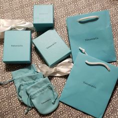 Authentic Tiffany & Co. Bags And Boxes. Sold Separately: $10 Bag - 2 Available $15 Pouch - 2 Available $20 Box (Ribbon & Pouch Included) - 1 Available $200 Ring Box - 1 Available Message Me To Create A Listing For You. Jewelry Tiffany, Box Ribbon, Rustic Bathroom Designs, Wide Cuff Bracelets, Starfish Necklace, Mesh Bracelet, Onyx Bracelet, Twist Ring, Tiffany Co Jewelry