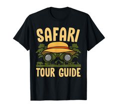 PRICES MAY VARY. As animal lover and Tanzania zoo enthusiast, you will love this Safari tour guide design for men, women, boys, girls, teens, youth, adults. Best outfit for brother, sister, kids, toddlers, son, daughter when going to jungle themed birthday parties. Cute family matching clothes for mama, papa, mom, dad when going to Kenya zoo vacation. For mother, father, uncle, aunt, grandma, grandpa who are zookeeper, wildlife tourists and Africa safari staff. Funny present for Christmas along Tour Guide Design, Safari Tour Guide, Jungle Outfit, Safari Costume, Safari Art, Funny Presents, Boho Weaving, Safari Tour, Cute Family