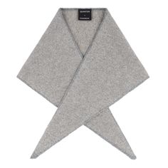 This soft triangle scarf with a strong edge trim is a wonderful new winter essential. Style as a neck scarf for a little warmth around the neck with the triangle at the back or wear as a headscarf for a bit of retro fun . Extra soft to the touch this knit is warm yet light. Lightly felted and brushed for extra softness 100% Lambswool spun in Yorkshire. Made in Scotland. SIZE 140 x 40cm Triangle Scarf Tie, Silver Neck Scarf, Triangle Head Scarf, Handmade Sterling Silver Triangle Jewelry, Luxury Gray Elegant Scarves, Triangle Head, Grey Poncho, Ceramic Framed, Textile Wall Art