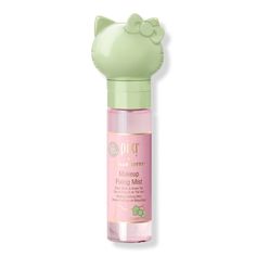 Pixi + Hello Kitty Makeup Fixing Mist -  Pixi + Hello Kitty Makeup Fixing Mist is a lightweight, all-over setting mist that prolongs makeup wear and keeps it from moving, melting, or settling into fine lines or pores.    Benefits     Helps to fix & prolong makeup wear Soothes & protects the skin Hydrates & balances, ensuring that makeup blends seamlessly Rose water & green tea-infused formula comforts, protects and balances skin for a fresh face Suitable for all skin types Not tested on animals Pixi Hello Kitty, Pixie Makeup, Setting Mist, Kitty Makeup, Makeup Blending, Hello Kitty Makeup, Hello Kit, Gloss Labial, Pretty Skin Care