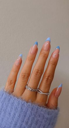 Nails Colourful, Dream Nails, Fire Nails, Short Acrylic Nails, French Tip Nails