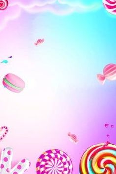 an image of candy land background