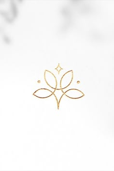 a white background with some gold designs on it