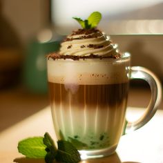 A refreshing and indulgent homemade version of the popular Starbucks Mint Mocha Chocolate Mint Coffee, Mint Mocha Coffee, Coffee Creme Brulee, Mocha Latte Recipe, Popcorn Dessert, Espresso Dessert, Creme Brulee Desserts, Starbucks Hot Chocolate, Passion Tea Lemonade