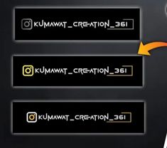 an image of a computer screen with the words kumwat creation below it and two arrows pointing towards each other