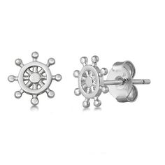 Sterling Silver Captains Wheel Ship Boat Nautical Helm Pirate Earrings 925 New Jewelry Female Unisex All our silver jewelry is crafted from .925 silver also commonly referred to as sterling silver. Sterling silver is the standard for beautiful high-quality silver jewelry and cannot be replicated by lower priced silver plated jewelry. It is 92.5% pure silver, mixed with alloys to add strength and durability to stand the test of time. Keep your fine jewelry shiny and elegant by storing it properly Pirate Earrings, Captains Wheel, Tarnish Remover, Ship Boat, Silver Plated Jewelry, New Jewelry, Pure Silver, Sterling Silver Earrings, Silver Plate