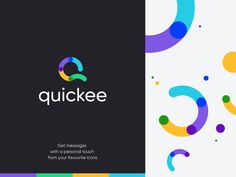 Quickee Brand Guidelines by Shakuro Branding for Shakuro on Dribbble Connection Logo, Ui And Ux Design, Brand Guidelines Design, Connect Logo, Company Portfolio, Brand Manual, Connected Design, Brand Kit