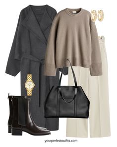 Autumn outift ideas to recreate easily with what you have in your wardrobe. affordable fall looks. what to wear for work. Autumn winter capsule wardrobe Outfits Fall