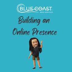 Board Cover for Building an Online Presence Board Digital Identity, Digital Footprint, Online Presence, Free Online, Building, Blue, Design