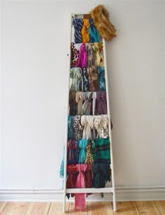 an over the door shoe rack with several pairs of shoes hanging on it's sides