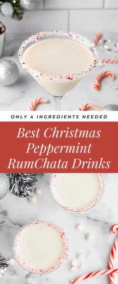 Image for Best Christmas Peppermint RumChata Drinks Peppermint Rum Chata Recipes, Peppermint Rumchata Drink, Rumchata Drinks, Rumchata Recipes, Horchata Recipe, Clematis Varieties, Xmas Drinks, Christmas Peppermint, Mini Candy Canes