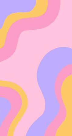 an abstract background with wavy lines in pastel colors