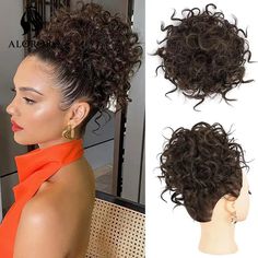 Look what I found on AliExpress Extensions Ponytail, Chignon Updo, Knot Ponytail, Short Afro, Afro Puff