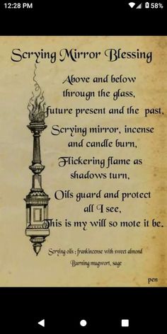 So Mote It Be Wicca, So Mote It Be Quotes, Scrying Mirror, Friday Blessings