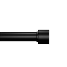 a black pipe on a white background