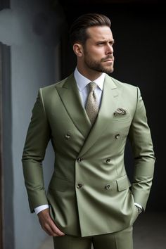 Men Green Suit 2 Piece Sage Green Double Breasted Suit - Etsy White And Green Suit, Green Long Sleeve Suit For Groom, Dapper Double Breasted Suit With Notch Lapel For Wedding, Long Sleeve Suits For Groom, Dapper Double Breasted Wedding Suit With Notch Lapel, Green Three-piece Suit For Wedding, Luxury Green Three-piece Suit For Men, Wedding Three-piece Suit With Long Sleeves, Green Double Breasted Tuxedo Suit For Wedding