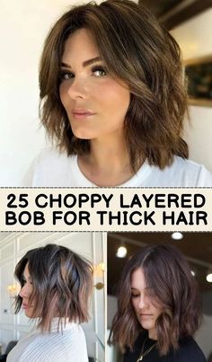 Above Shoulder Length Hair, Shoulder Haircut, Thick Coarse Hair, Course Hair, Thick Hair Cuts, Thick Wavy Hair, Short Haircut Styles, Latest Haircuts, To Try