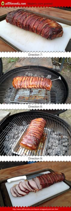 the steps in how to cook ribs on an outdoor grill