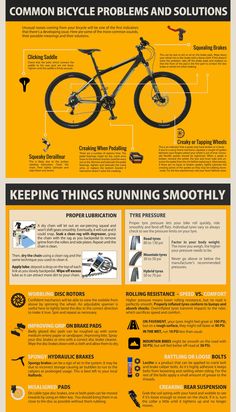 the anatomy of a bicycle info sheet