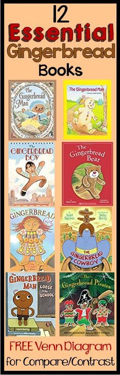 the 12 essential gingerbread books for children to use in their own bookcases