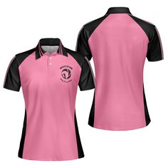 STYLE & COMFORT: Funny Golf shirts for women are the perfect balance between style & comfort. Made from unique moisture-wicking technology, the shirt's fit keeps you feeling relaxed, fashionable all season long, and long-lasting for any outdoor activity. Also, you can wear Golf Women Polo Shirt to relax or simply hang out with friends and family. PERFECT GIFTS FOR GOLF LOVERS: If you are looking for simple yet cool women's Golf shirts. See all our funny polo and crazy Golf shirts are the best fu Polo Shirt Design Ideas, Funny Golf Shirts, Black Polo Shirt, Womens Golf Shirts, Black Polo, Women Golfers, Polo Shirt Women, Sleeves (women), Ladies Golf