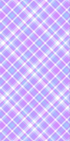 a pink and blue plaid pattern with white stripes