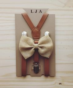 Groomsmen leather Suspender set ideas Light Brown Suspenders | Etsy Wedding Suspenders Groomsmen, Tan Bow Tie, Suspenders Groomsmen, Wedding Suspenders, Groomsmen Suspenders, Brown Suspenders, Tie Ring, Grey Bow Tie, Suspenders For Kids