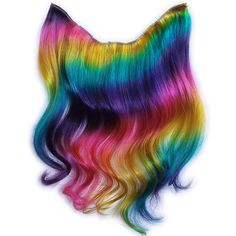 This Rainbow Clip In Extension Has Dimensional Tones Of Purple, Pink, Yellow, Jade Rainbow Color Melt The Details: 1 Piece 12 Inches Wide With 5 Clips Double Weft (Total Of 24" Weft Is Used To Make This 12" Wide Piece) These Rainbow Colored Clip-In Hair Extensions Are Crafted From Premium Double Drawn 100% Remy Human Hair, Providing Durability And The Potential To Be Re-Dyed, If Desired. These Premium Human-Hair Extensions Can Be Styled With The Same Methods Used For Your Own Hair, Allowing For Prism Rainbow, Color Melt, Root Color, Yellow Jade, Color Melting, Halo Style, 100 Remy Human Hair, Remy Human Hair Extensions, Clip In Extensions