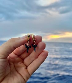 Shark Teeth Earrings, Shark Tooth Earrings, Shark Teeth Jewelry, Sharks Tooth, Beachy Earrings, Sharks Teeth, Tooth Charm, Ocean Inspired Jewelry, Beachy Jewelry