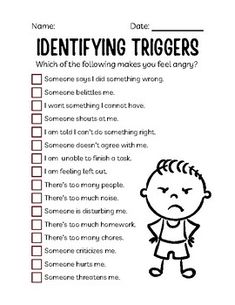 Helping to identify triggers through a checklist and then how to cope using the Coping Tools checklist. Helping the dysregulated to regulate with tangible tools. Multitude of uses from classroom to beyond.  Encourages problem solving skills while building resiliency. Coping Skills Toolbox Ideas, Therapy Strategies, Processing Feelings, Cbt Therapy Worksheets, Identifying Triggers, Identify Triggers, Homemade Tortilla Recipe, Coping Skill, Life Skills Kids