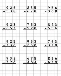 the worksheet for adding and subming numbers to one digit number, including two digits