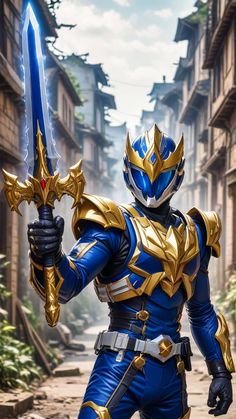 Madan senki warrior Super Megaforce, Power Rangers Super Megaforce, Anime Warrior