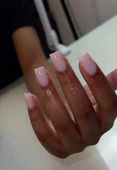 Old Nail Designs, Nail Inspo Short, Short Nail Inspo, Nails Baddie, Dip Nail, Short Square Acrylic Nails, Short Nail