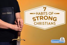 When you establish the 7 habits of strong Christians in your life, it will keep you strong, protect you from the enemy, and catapult you to VICTORY. Youth Sermons, Power Of The Tongue, Prayers Of Encouragement, Bible Mapping, Bible Study Lessons, Bible Translations, Bible Notes, Bible Facts, Success Affirmations