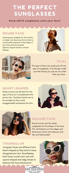 V Shape Face, Types Of Sunglasses, Homemade Facial Mask, Types Of Glasses, Square Face Shape, Awesome Outfits, Aviator Glasses, Oval Face Shapes