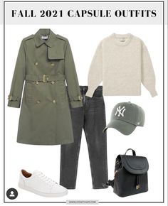 Casual Trench Coat Outfit, Life With Jazz, French Minimalist, University Style, Minimalist Capsule Wardrobe, Casual Work Outfits, Winter Fashion Outfits