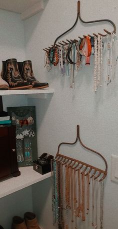 the closet is full of jewelry and shoes for sale, but no one will be able to use it