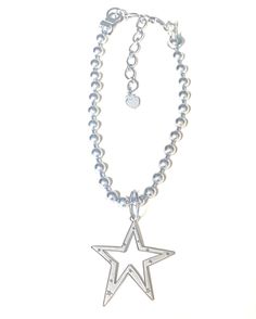 Strawberry Super Star Necklace Cheap Pink Star-shaped Necklace, I Close My Eyes, Necklace Extender, The Mist, Stacked Jewelry, Close My Eyes, Super Star, Chain Choker Necklace, Chain Choker