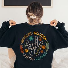 Retro Special Education Shirt, Inclusion Shirt, Teacher Shirts Sped, Teacher Sweatshirt, Sped Shirt, Your Words Matter Shirt, Neurodiversity 🌟Welcome to CardaCreationsCo🌟 🌻CARDACREATIONSCO🌻 Thanks for choosing to shop with us! We hope you love our items as much as we do. If you don't see what you are looking for please send us a message! Check out our Etsy shop link below for more great finds! https://www.etsy.com/shop/CardaCreationsCo Garment Types & Features 💞Comfort Colors 1717 Oversized Your Words Matter, Education Shirts, Teacher Sweatshirt, Sped Teacher, Words Matter, Oversized Tee, Teacher Shirts, Special Education, Sew-in Labels